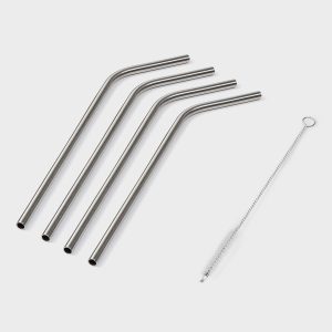 nutribullet 4-Pack Stainless Steel Straws