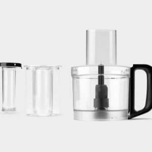 Food Processor 7c Work Bowl with Lid and Dual-Size Pusher